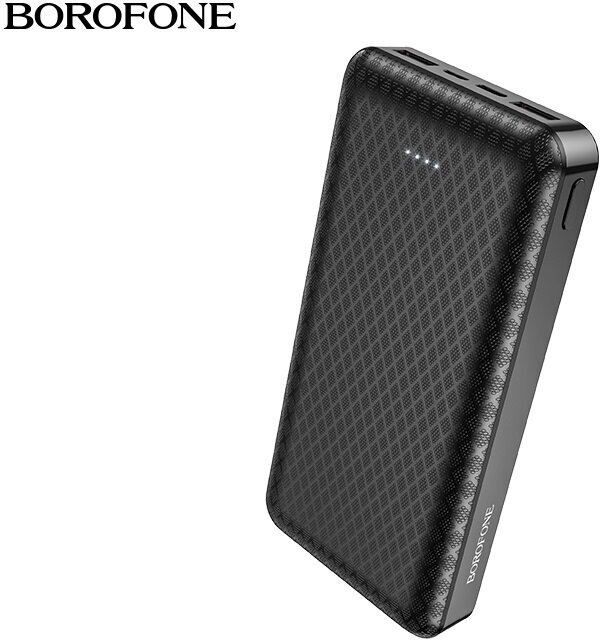 Внешний аккумулятор 20000mAh 2USB+Type-C 2.0A батарея Li-pol Borofone BJ3A Black