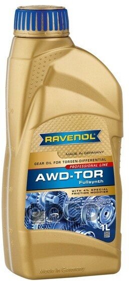 Трансмиссионное Масло Ravenol Awd-Tor Fluid (1Л) Ravenol арт. 121114100101999