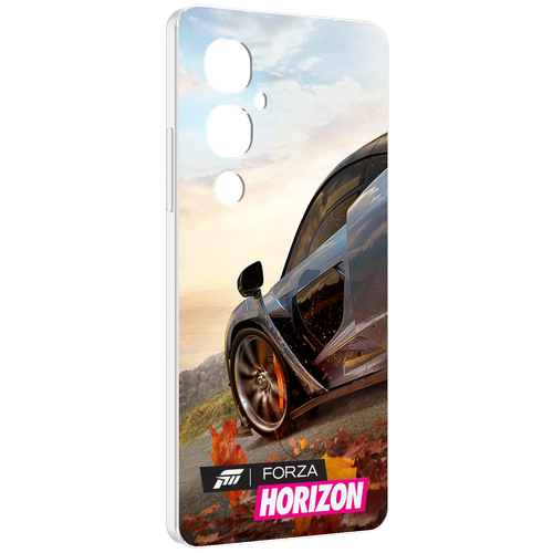 Чехол MyPads Forza Horizon 4 для Tecno Pova 4 Pro задняя-панель-накладка-бампер чехол mypads лес для tecno pova 4 pro задняя панель накладка бампер