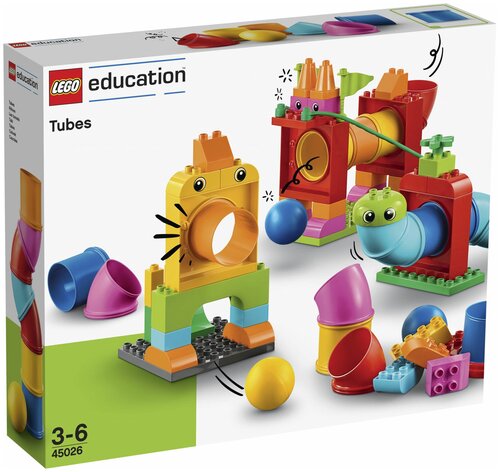 LEGO Education PreSchool DUPLO 45026 Новый набор с трубками, 150 дет.