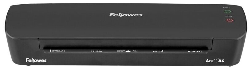 Ламинатор Fellowes A4 "Arc" 75-80 мкм, 2 вала, скорость 30 см/мин, нагрев 4 мин. (CRC45700)