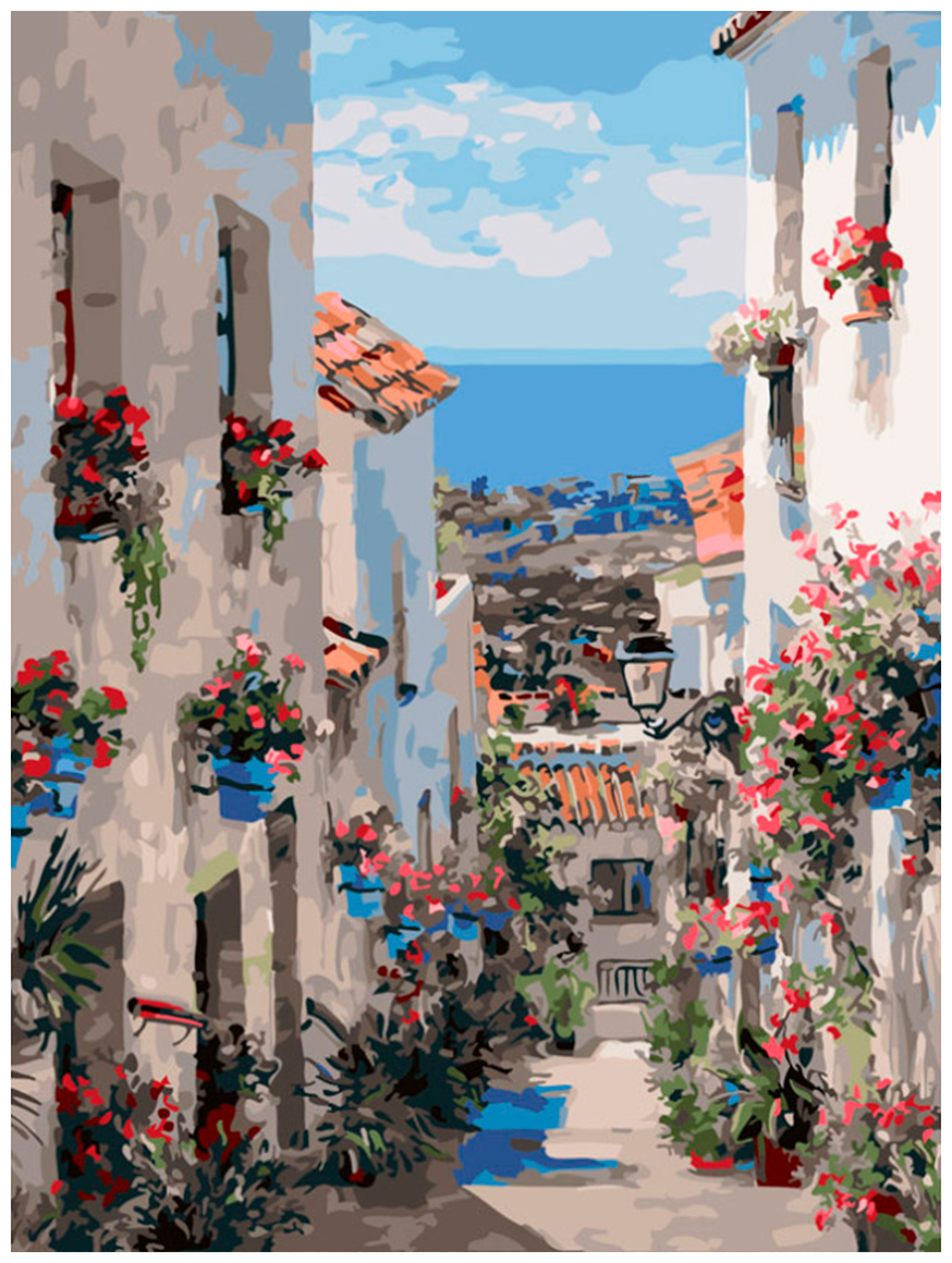 Белоснежка Картина по номерам "Испания. Михас" (3251-CS)