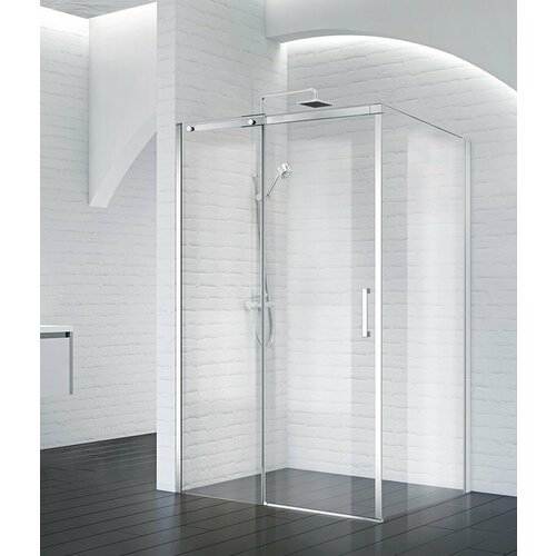 Душевой уголок BelBagno Acqua 130x90 ACQUA-AH-1-130/90-C-Cr стекло прозрачное, профиль хром, без поддона