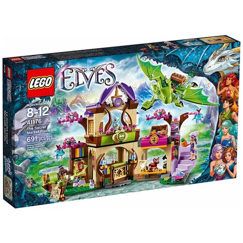 Конструктор LEGO Elves 41176 Тайный рынок, 691 дет. конструктор lego elves 41182 похищение софи джонс 226 дет