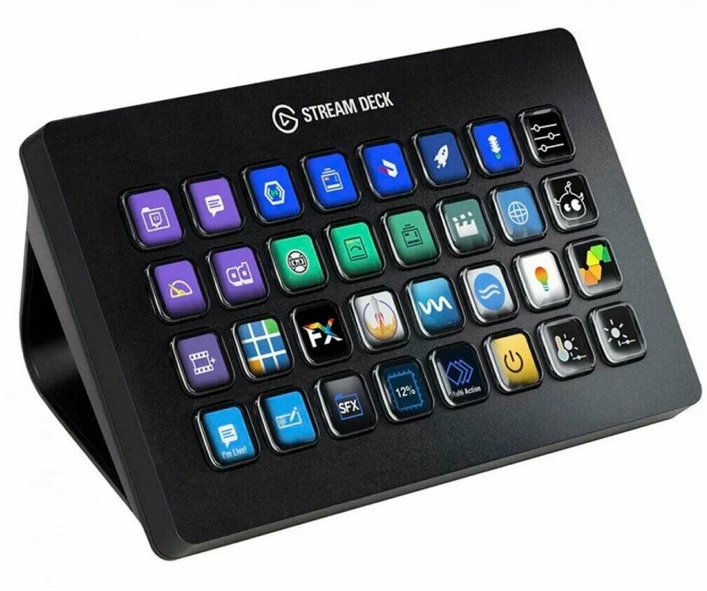 Клавиатура для стриминга Elgato Stream Deck XL черный