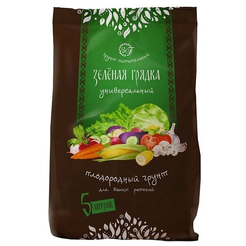 Грунт Зеленая Грядка питательный универсальный, 5 л