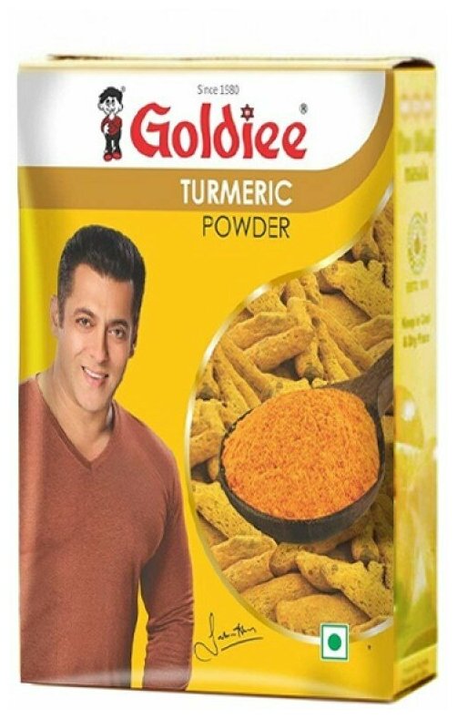 Куркума молотая Голди (Turmeric Powder Goldiee), 100 гр.