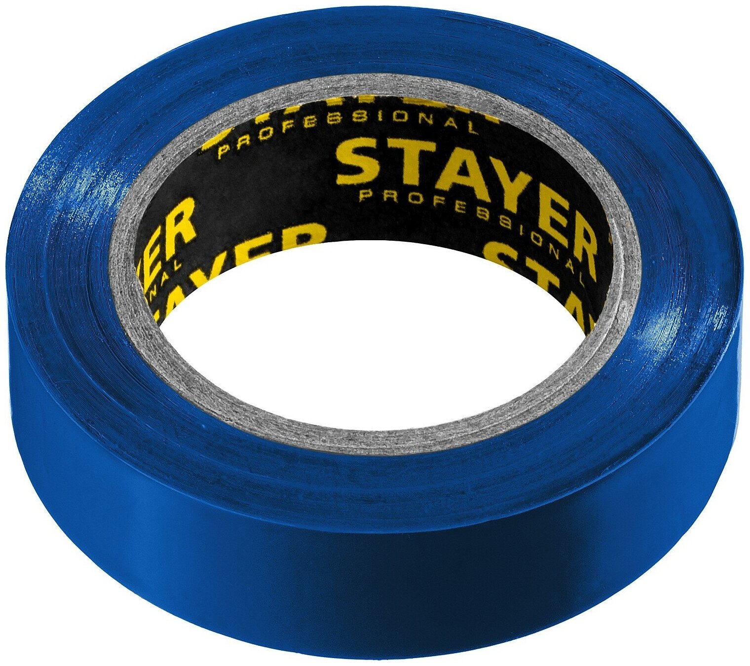 STAYER Protect-10 15 мм х 10 м x 0.13 мм, синяя не поддерживает горение, Изоляционная лента ПВХ, PROFESSIONAL (12291-B)