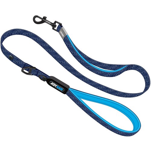 Поводок JOYSER для собак Walk Base Leash L синий с голубым