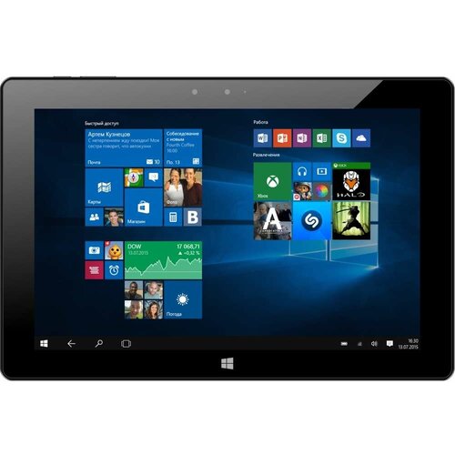 IRBIS TW104 101 2 IN 1 with black color CPU Z8300 101LCD 8001280 IPS 464GB 2216700₽