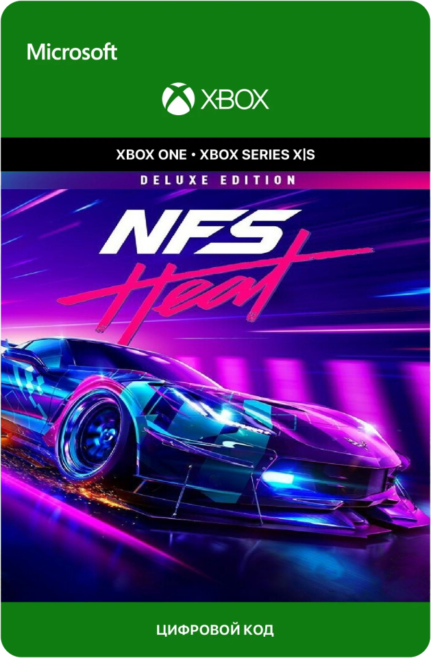 Игра Need For Speed: Heat Deluxe Edition для Xbox One/Series X|S (Аргентина), русский перевод, электронный ключ