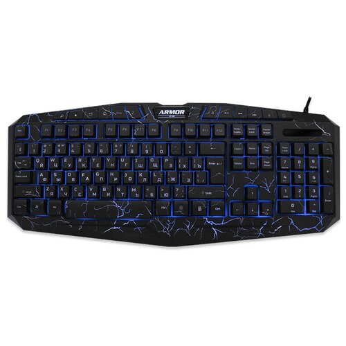 Игровая клавиатура CBR KB 870 Armor Black USB