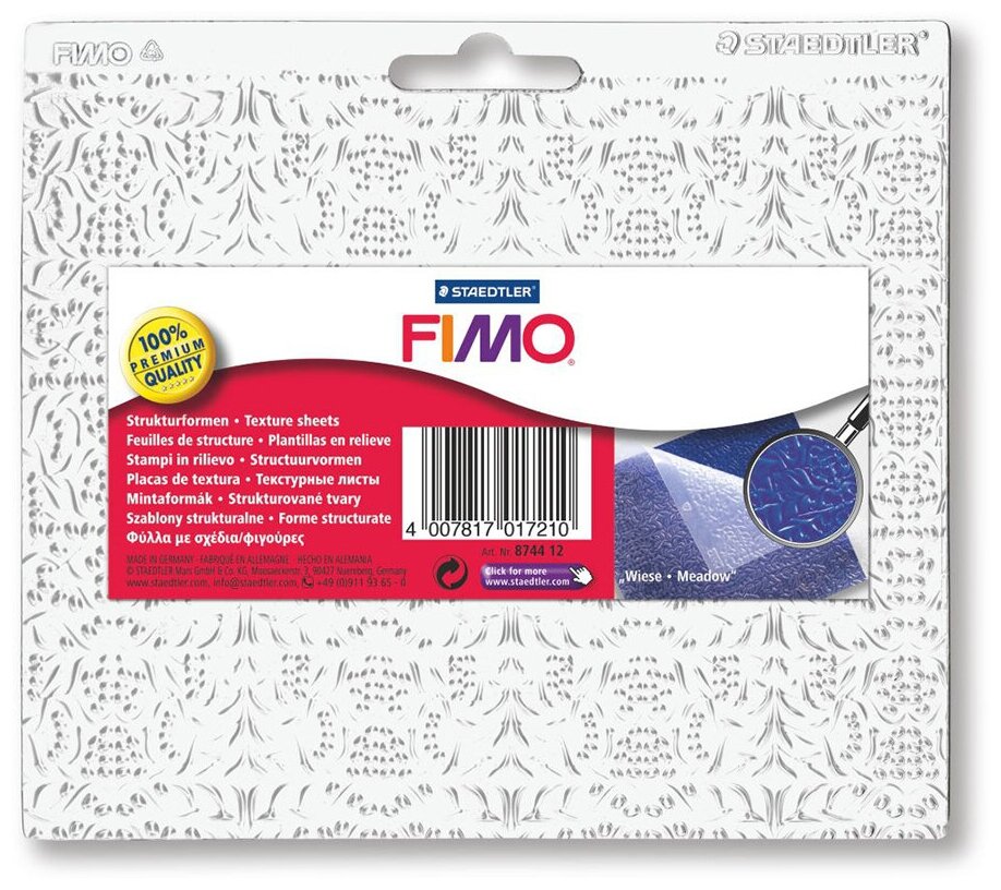 FIMO Текстурный лист Луг, арт.8744 12