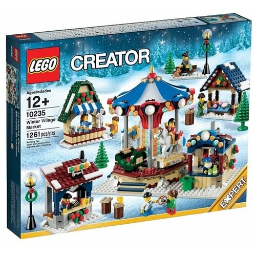 Конструктор LEGO Creator 10235 Зимний деревенский рынок, 1261 дет.