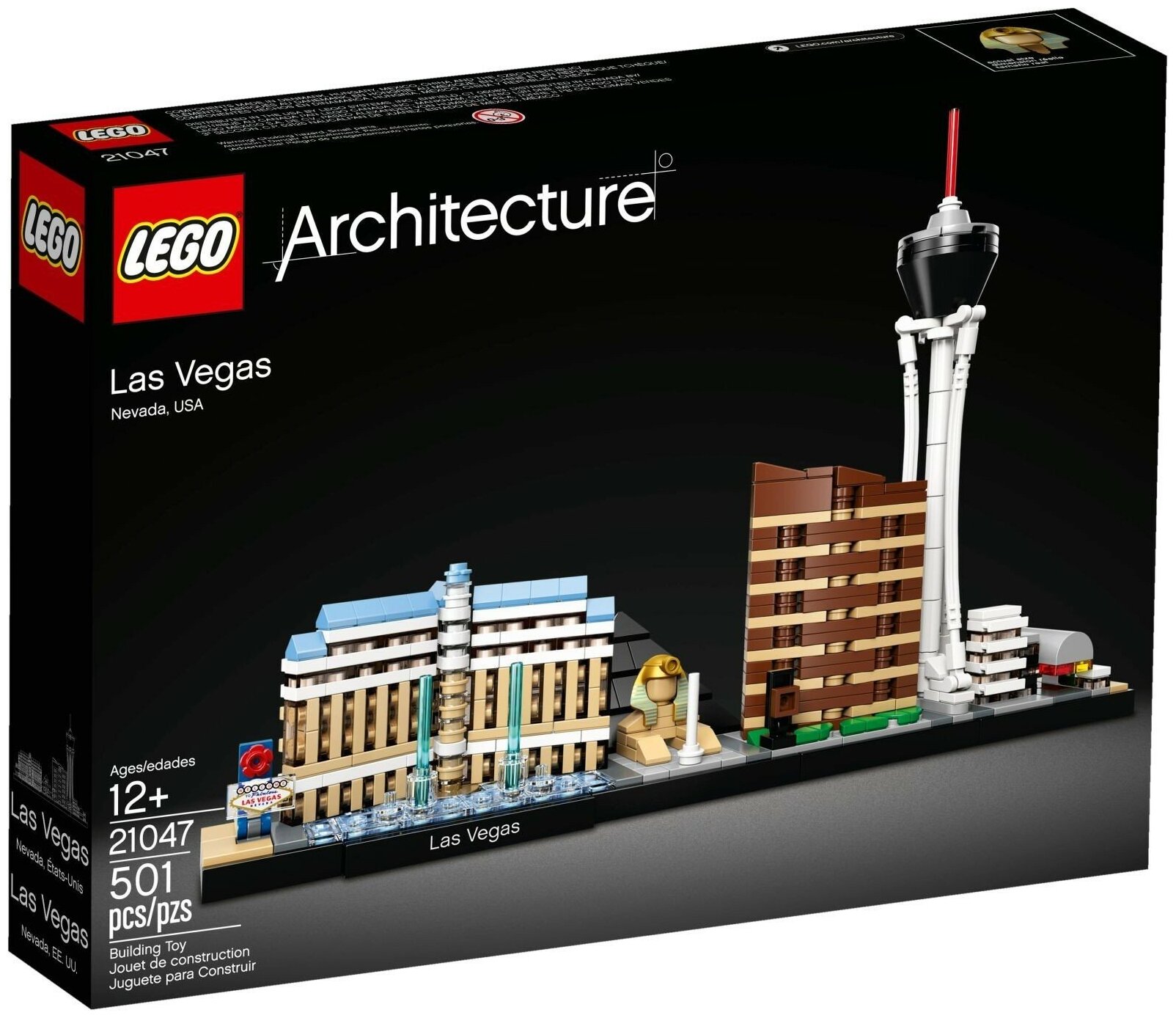 Конструктор LEGO Architecture Лас-Вегас, 501 деталь (21047) - фото №1