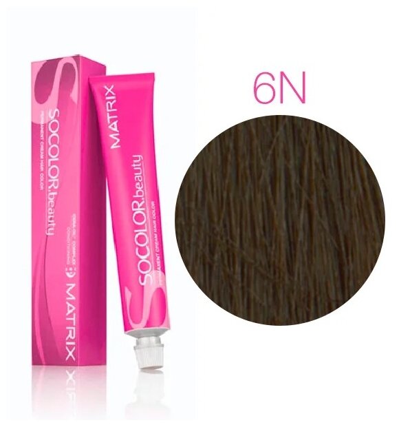 МATRIX Краска SOCOLOR BEAUTY 6N блондин тёмный Е0154500