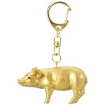 387055A Брелок с фигуркой Mojo (Animal Planet) - золотая свинка - изображение