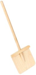 Лопата (лопатка) детская для снега, песка деревянная 20 см