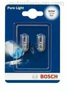 BOSCH 1987301026 лампа W5W