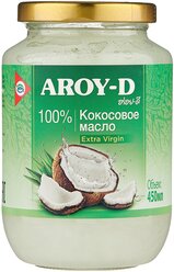 Aroy-D масло 100% кокосовое extra virgin, 0.45 л