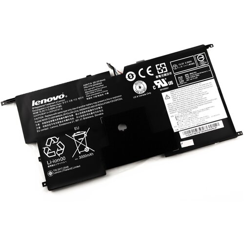 Аккумулятор для Lenovo ThinkPad X1 Carbon (15.2V 3180mAn) ORG p/n: 00HW002, 00HW003