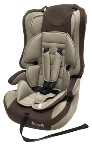 Автокресло группа 1/2/3 (9-36 кг) Carmella 513 RF, beige/brown