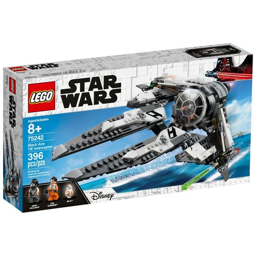 LEGO Star Wars 75242 Перехватчик СИД Чёрного аса, 396 дет. lego star wars 75031 перехватчик tie 92 дет