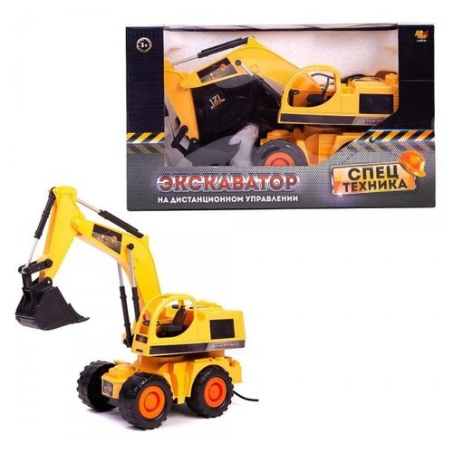 Экскаватор ABtoys C-00376, 33 см, желтый