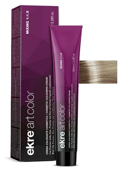 Краска для волос Artcolor Hair Colour Cream Ekre 901 суперосветляющий пепельный блонд, 100 мл