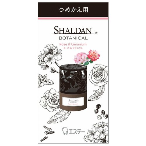 St shaldan жидкий освежитель воздуха для комнаты, роза и герань, наполнитель и фильтр, сменная упаковка, 25 мл