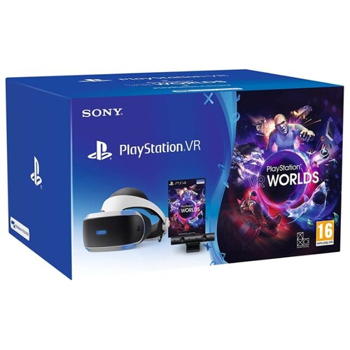 фото Sony playstation vr шлем виртуальной реальности (cuh-zvr2) + ps camera + игра playstation vr worlds