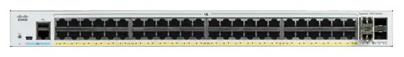 Catalyst 1000 48x 10/100/1000 Ethernet RJ-45 ports, 4x 1Gb SFP uplinks, C1000-48T-4G-L