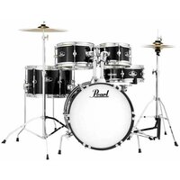 Pearl RSJ465C/C31 ударная установка из 5-ти барабанов, цвет Jet Black, стойки и тарелки в комплекте