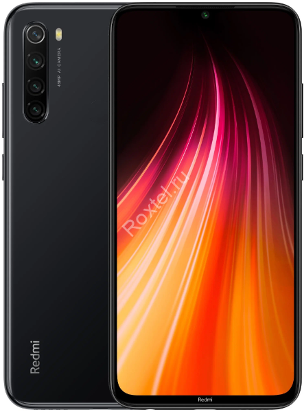 Xiaomi Redmi Note 8 6/128 ГБ Global, черный