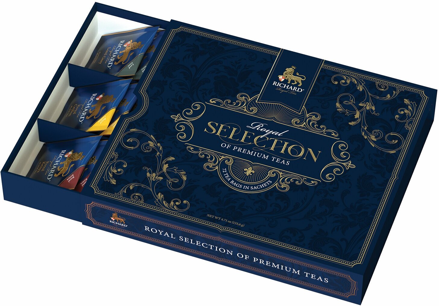 Подарочный набор Richard Royal tea selection premium 72*2г Май-Фудс - фото №7