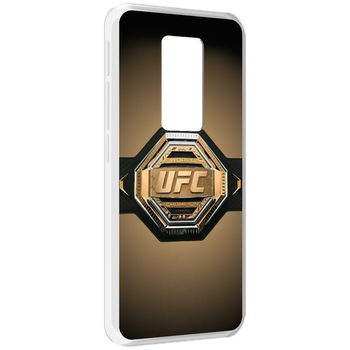 Чехол MyPads UFC единоборства мужской для Motorola Defy 2021 задняя-панель-накладка-бампер