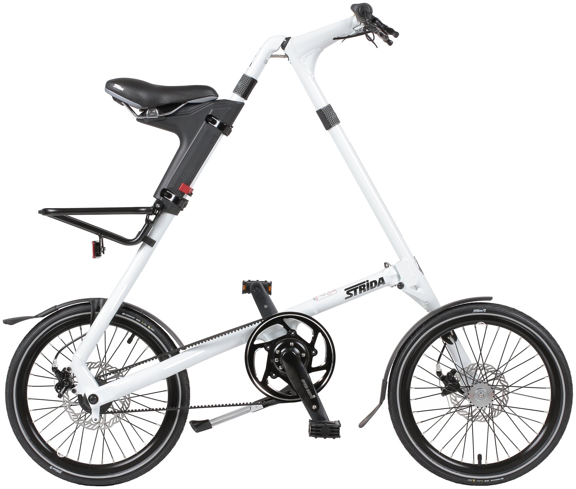 Складной велосипед STRIDA SD 2023 белый