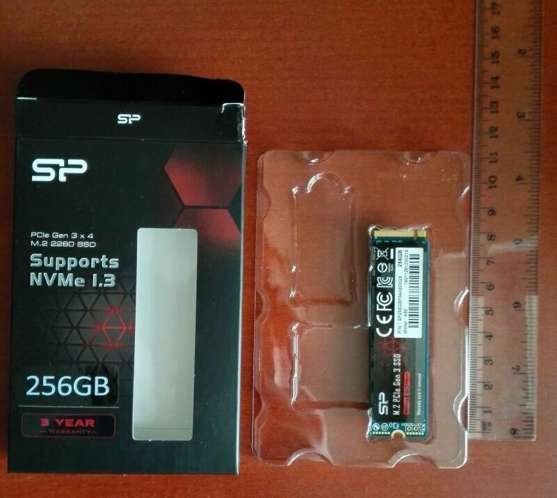 Твердотельный накопитель Silicon Power M-Series UD80 250Gb PCI-E 3.0 SP250GBP34UD8005 - фото №5