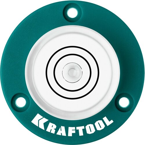 KRAFTOOL BULL'S EYE (бычий глаз), d 49 мм, поверхностный магнитный уровень (34789)