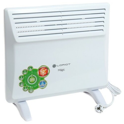 Обогреватель Loriot Magic LHCY-1000М конвекторный 1000 Вт 12 м белый 680200₽