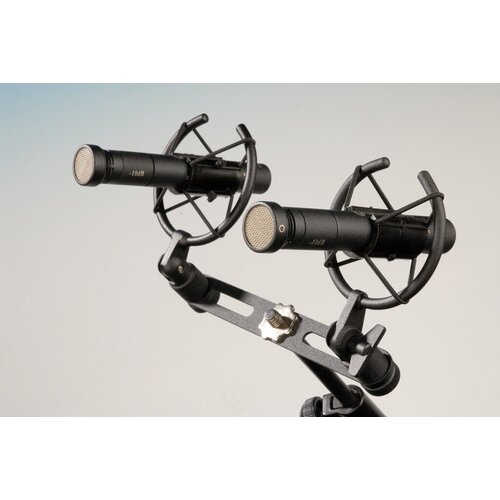 0121212 МК-012-01-Ч-С Микрофон конденсаторный студийный стереопара в карт коробке черный Октава 4150200₽