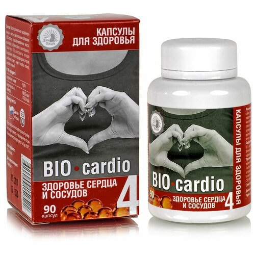 Капсулы Дом кедра Bio-Cardio Здоровье сердца и сосудов, 90 шт.