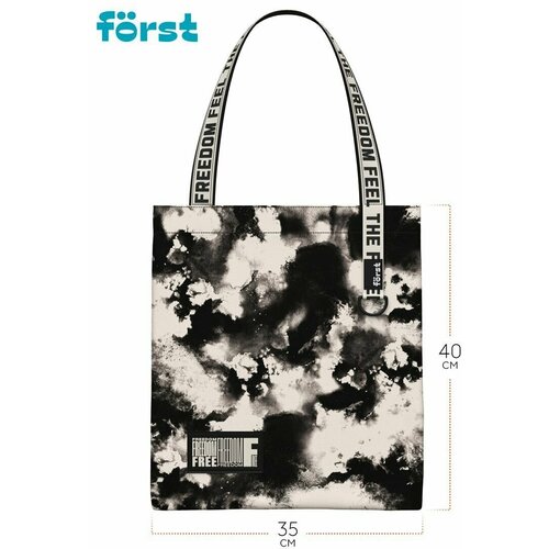 фото Сумка шоппер forst, мультиколор, бежевый