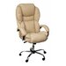 Компьютерное кресло Креслов Барон КВ-12-131112 для руководителя, обивка: искусственная кожа, цвет: зеленый