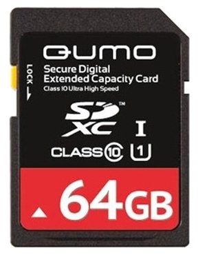 Карта памяти Qumo SDXC Class 10 UHS Class 1 64GB