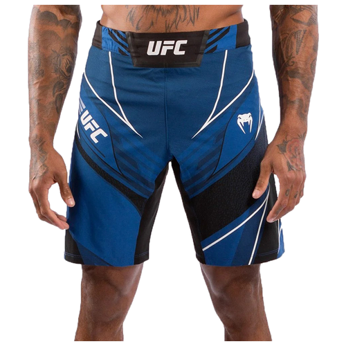 Шорты ММА UFC Venum Fight Night Long Fit Blue (XL)
