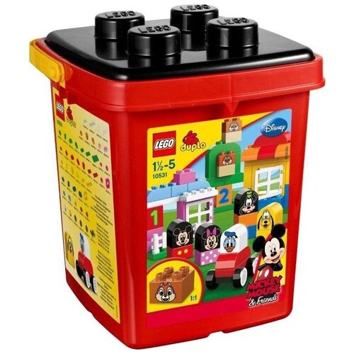 Конструктор LEGO DUPLO 10531 Микки и друзья, 63 дет. конструктор lego duplo 10889 летний домик микки 57 дет