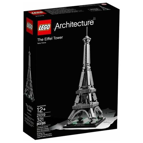 Конструктор LEGO Architecture 21019 Эйфелева башня, 321 дет. конструктор lego architecture 21019 эйфелева башня 321 дет