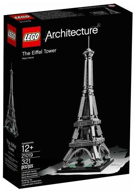 Конструктор LEGO Architecture 21019 Эйфелева башня, 321 дет.