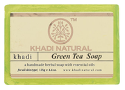 Khadi Natural Мыло кусковое Greentea Soap (Зеленый чай), 125 г